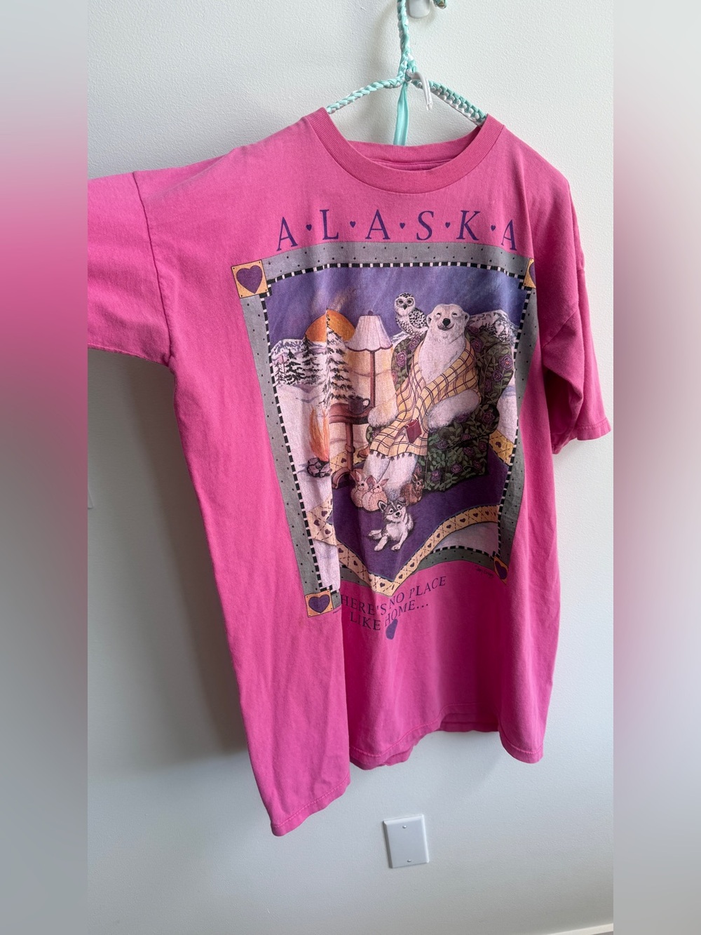 Vintage night shirt_Alaska
Super cute cozy animals
One size fits most
